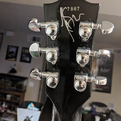 Jon Schaffer (Iced Earth) Pre-Owned Gibson Les Paul '57 Reissue 2007 Black image 5