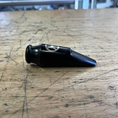 Vintage Henton Ebonite with Brass Table Alto Sax Saxophone mouthpiece image 5