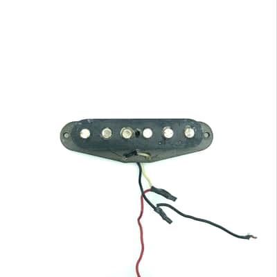 Vintage 1975 Fender Stratocaster Gray Bottom Alnico V Pickup Grey image 2