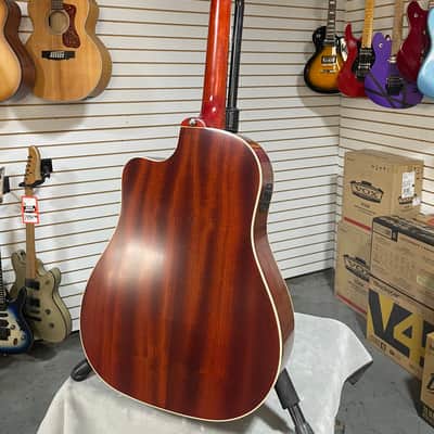 Epiphone Inspired by Gibson J-45 Standard EC Acoustic-Electric Guitar - Honeyburst w/Gig Bag & PLEK*D #390 image 16