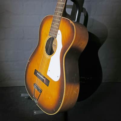 Stella Harmony H912 12 String 1966 Sunburst Kurt Cobain Nirvana Acoustic Guitar + Original Case image 7