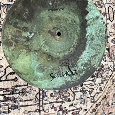 Saluda Green Goddess 14" Hi-Hat Cymbals (Pair) image 3