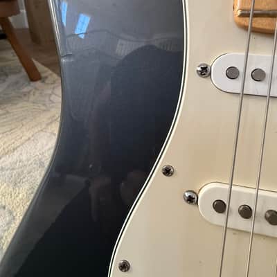 Fender (USA Made) Stratocaster with Maple Fretboard 2009 - Charcoal image 4