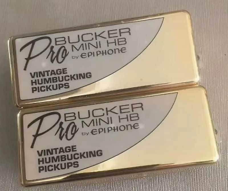 Epiphone ProBuckers Pickups Set in Gold - Genuine Epiphone Quality at a Steal!