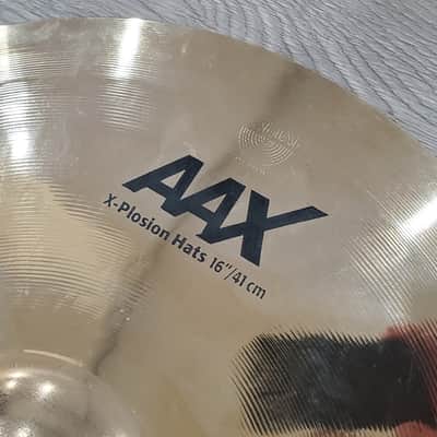 Sabian 16" AAX X-Plosion Hi-Hat Cymbals (Pair) (Uber-Rare & Near Mint!) image 4