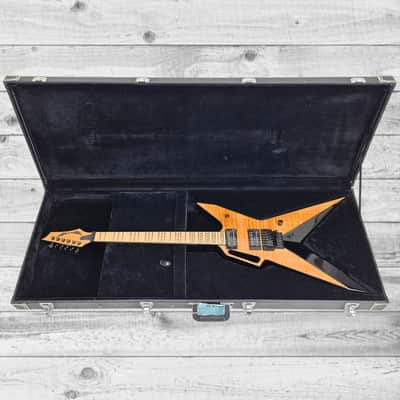 Used Dean AR-6 Zoltan Bathory Signature Electric Guitar - Natural Flame Top (7 lb 10 oz) image 10
