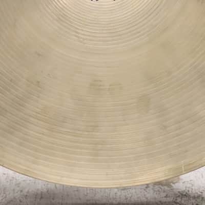 Zilco 16" Medium Thin Crash Cymbal Vintage 1970's 1,309g's image 10