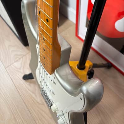 Fender American Original '50s Stratocaster with Maple Fretboard  Inca Silver image 6