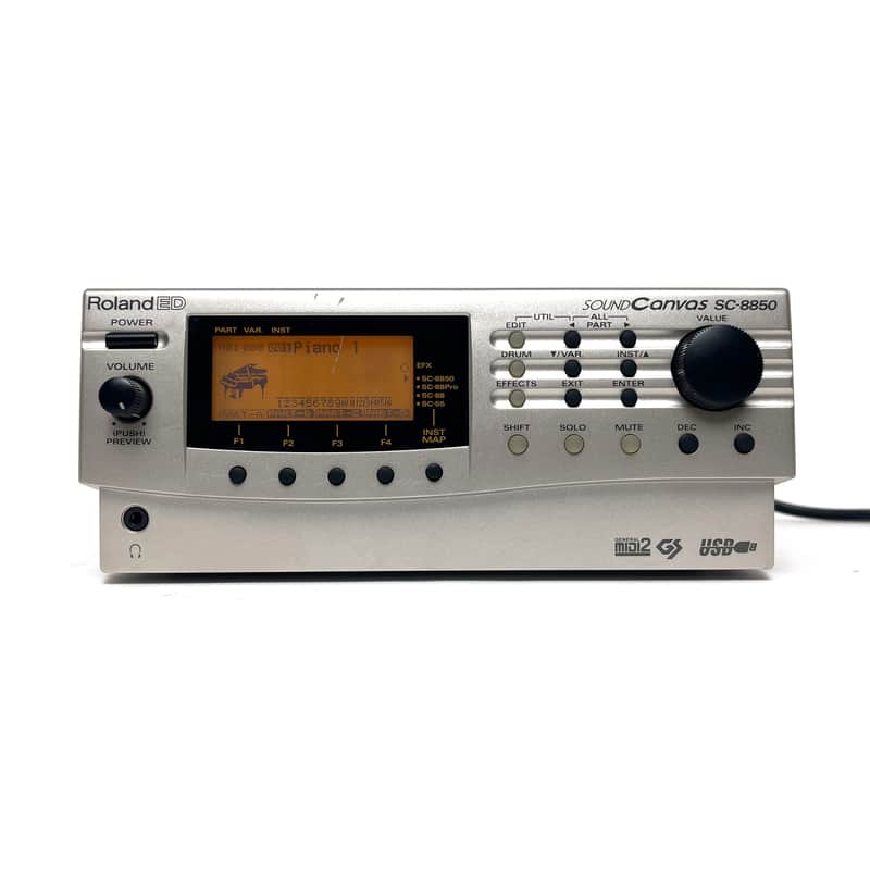 Roland Sound Canvas SC-8850 Sound Module Synthesizer Expander Made in Japan image 1