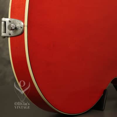 original 1960 Gretsch Chet Atkins Tennessean 6119 Western Red image 14
