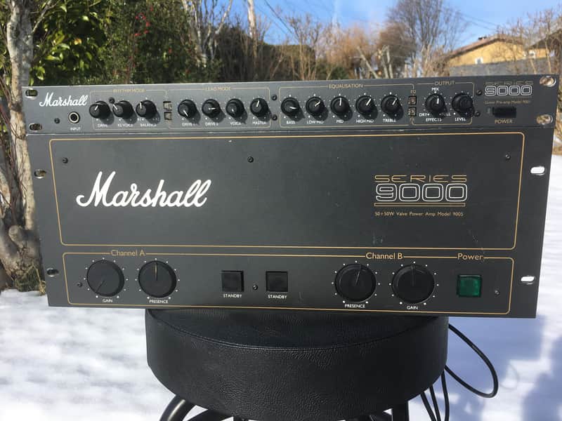 Marshall 9000 Series Preamp + Power Amp Rackmount Amp Head image 1