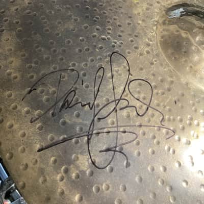 David Garibaldi's Tower of Power 21" Sabian Vault Jam Master Ride, Like New, SIGNED!! 2872g 2010s (#S51) image 3