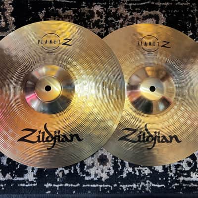 Zildjian 13" Planet Z Hi-Hat Cymbals (Pair) - Traditional image 1