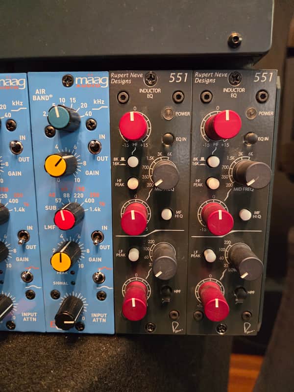 Pair of Rupert Neve Designs 551 500 Series Inductor EQ image 1