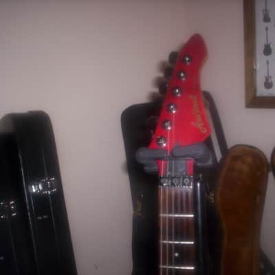 Vintage Aria Pro II / Case CT Series /Floyd Rose early 80's Red Mahogany image 2