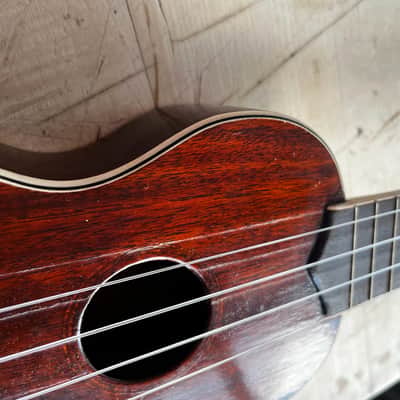 Rutan Style Two Soprano Ukulele 1920ies - Mahogany image 2
