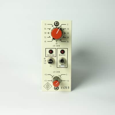 Neumann V 476b - Microfon-Preamp (Broadcast, Danner) image 1