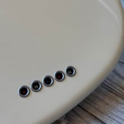 2015 Fender American Standard Jazz Bass V - Olympic White image 15