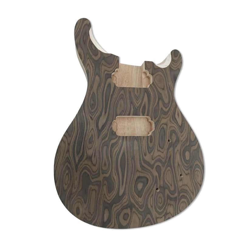 PRS Style Electric Guitar HH Body Flame Maple, Mahogany image 1