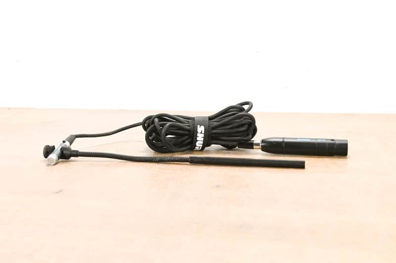 Shure BETA 98A Miniature Condenser Instrument Microphone w/ Drum Mount CG0140K image 1