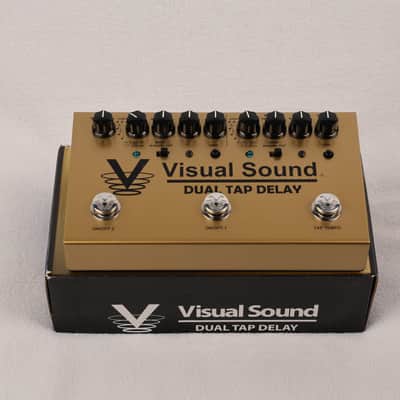 Visual Sound Dual Tap Delay Guitar Effects Pedal w/ Dual Independent Delays & Tap Tempo image 1