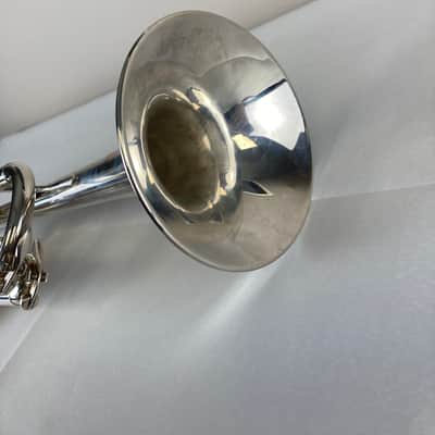 Blessing Artisan Bb Trumpet – Silver Plated – Intermediate Level – w/ Case – Excellent Condition SM#3221 image 5
