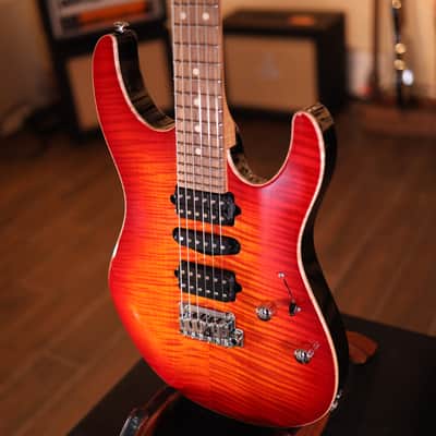 Suhr Modern Plus Electric Guitar - Fireburst 5685 image 5