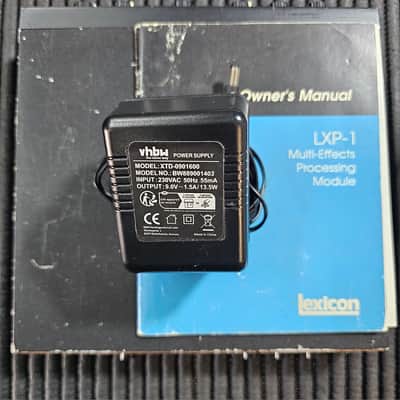 Lexicon LXP-1 Multi-Effects Processing Module 1980s - Black image 3