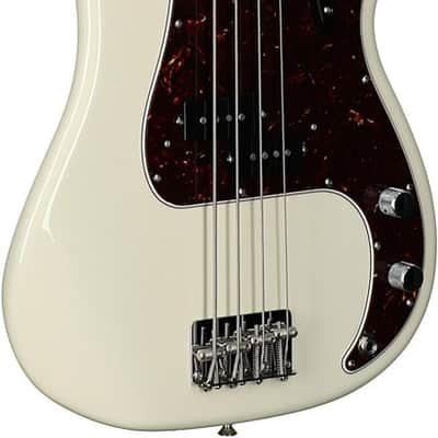 Fender American Vintage II 1960 Precision Electric Bass, Rosewood Fingerboard, Olympic White image 2