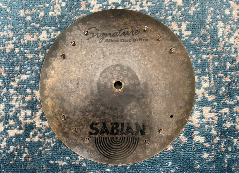 VIDEO! 10” Sabian Signature Alien Disk image 1