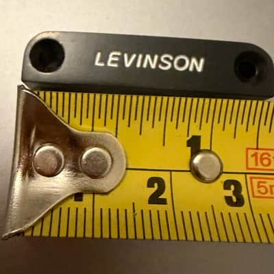 Blade Levinson 22nd fret adjustment cover 90s-2000s - Black image 2