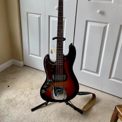 Fender Jazz Bass 1964 - Sunburst (left-handed) image 3