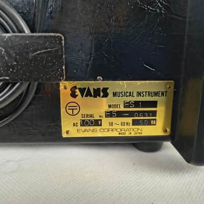 Evans Echo Chorus ES 1 1970s - Black image 12