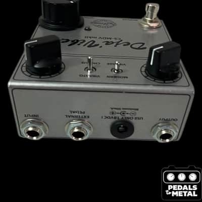 Fulltone CS-MDV MkII Custom Shop Mini Deja Vibe MkII 2010s - Silver - X18252 image 3