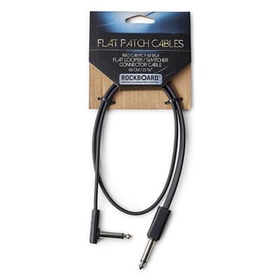 Looper Switcher Farfield Pedal Cable Kit - RockBoard Flat ST-RA Cables (2×60cm, 2×100cm) image 5
