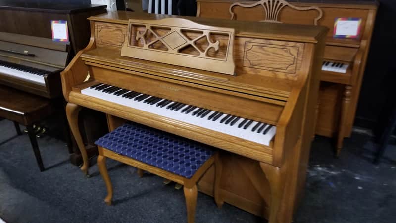 Kohler Campbell Console Piano Oak SN IDEA0111 image 1