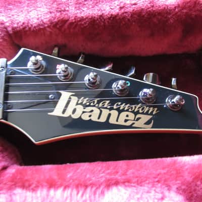 Ibanez USA Custom UCEWQM 1990 Quilted Maple image 4