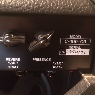 VHT Pittbull C-100-R 1993 Black EQ+Reverb 2x12 combo image 5