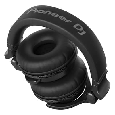 Pioneer DJ HDJ-CUE1BT Black BT Headphones + Desk Headphone Stand image 4