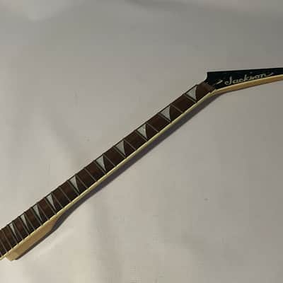 2000's Japan Jackson DK2 Maple Bound Guitar Neck Floyd Ready 24 Fret Sharkfin (Stamped Used)