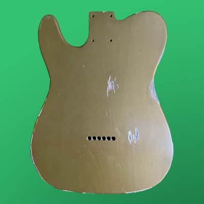 TrueTone Tele Relic / Aged Telecaster Body, Aged Nitro Aged Gold image 3