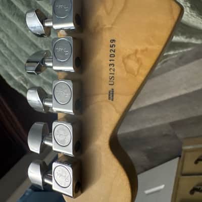 Fender American Standard Stratocaster HSS with Maple Fretboard 2008 - 2015 Black image 4