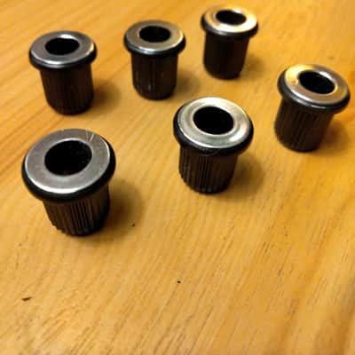 Vintage Push-In Bushings/Ferrules (x6 for guitar) 1950's-1970's image 1