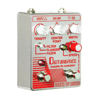 Death By Audio Disturbance Lockable LFO Filter/Flanger/Phaser Modulator Effects Pedal image 2