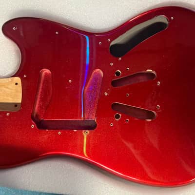 Mustang Guitar Body - Wine image 4