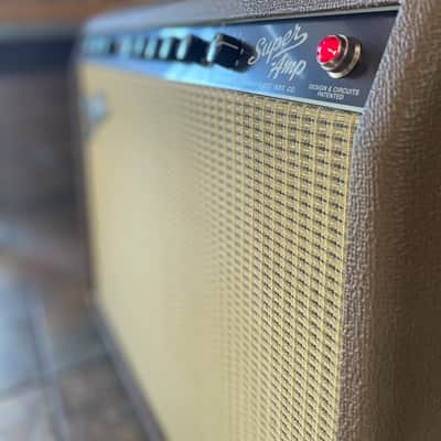 Fender '62 Super Guitar Amplifier Amp Reissue 2-Channel 40 Watt 2x10" Tweed 40w image 6