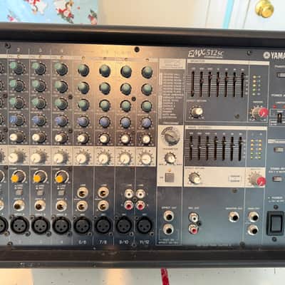 Yamaha EMX512SC 12 Channel 500-Watt Powered Analog Mixer | Reverb