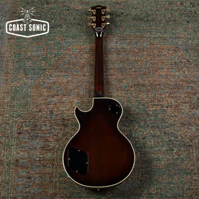 1980 Greco EG-500C Les Paul Custom Made in Japan Tobacco Sunburst w/case image 4