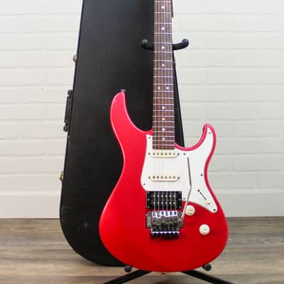 Preowned 1996 Yamaha Pacifica 912J Electric Guitar w/ HSC - Metallic Berry image 10