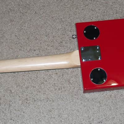 Gretsch Electromatic Bo Diddley 1810 Square Electric Guitar 2001 Gloss Red image 4